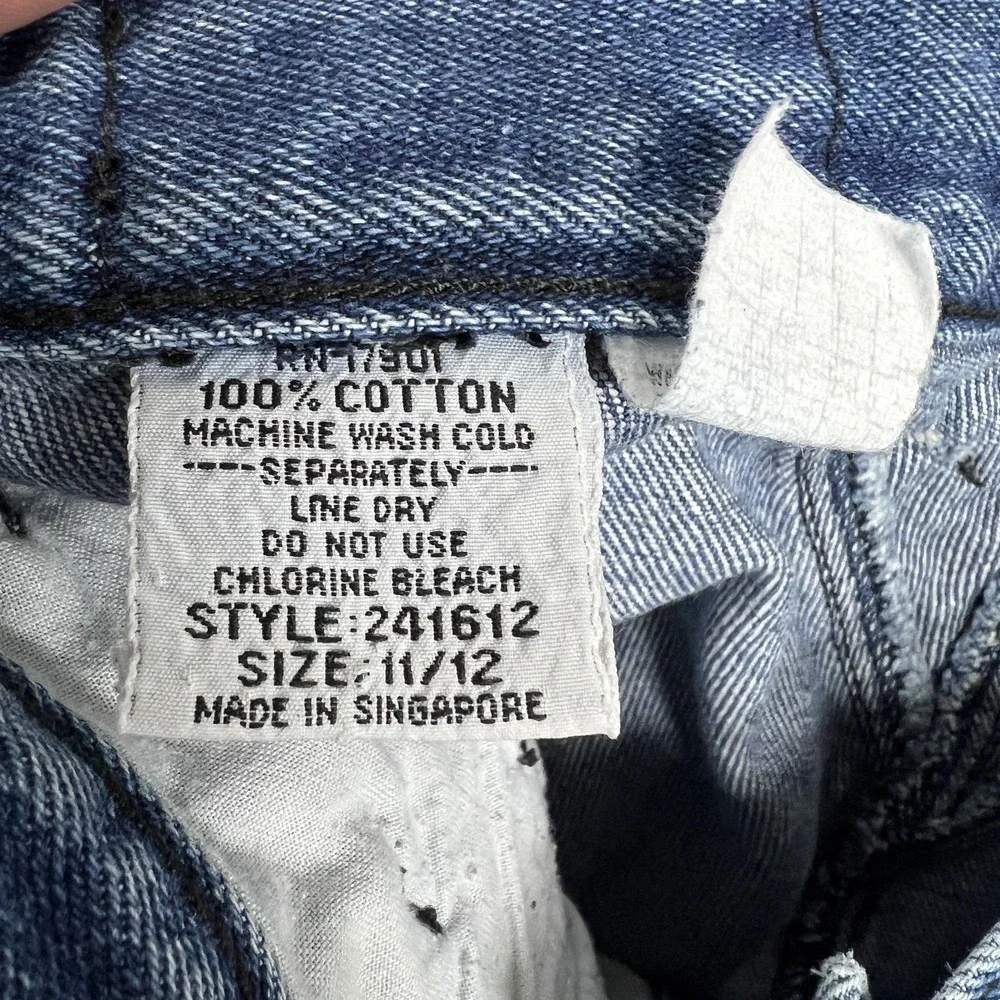 Vintage Rocky Mountain Jeans Womens 11/12 Blue Mom‎ High Rise Straight FITS26x29
